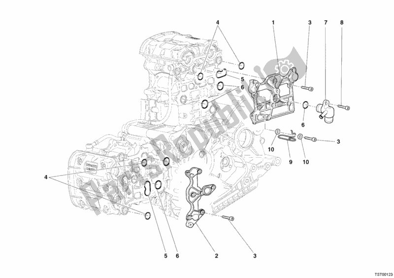 All parts for the Head Covers of the Ducati Superbike 749 R 2005